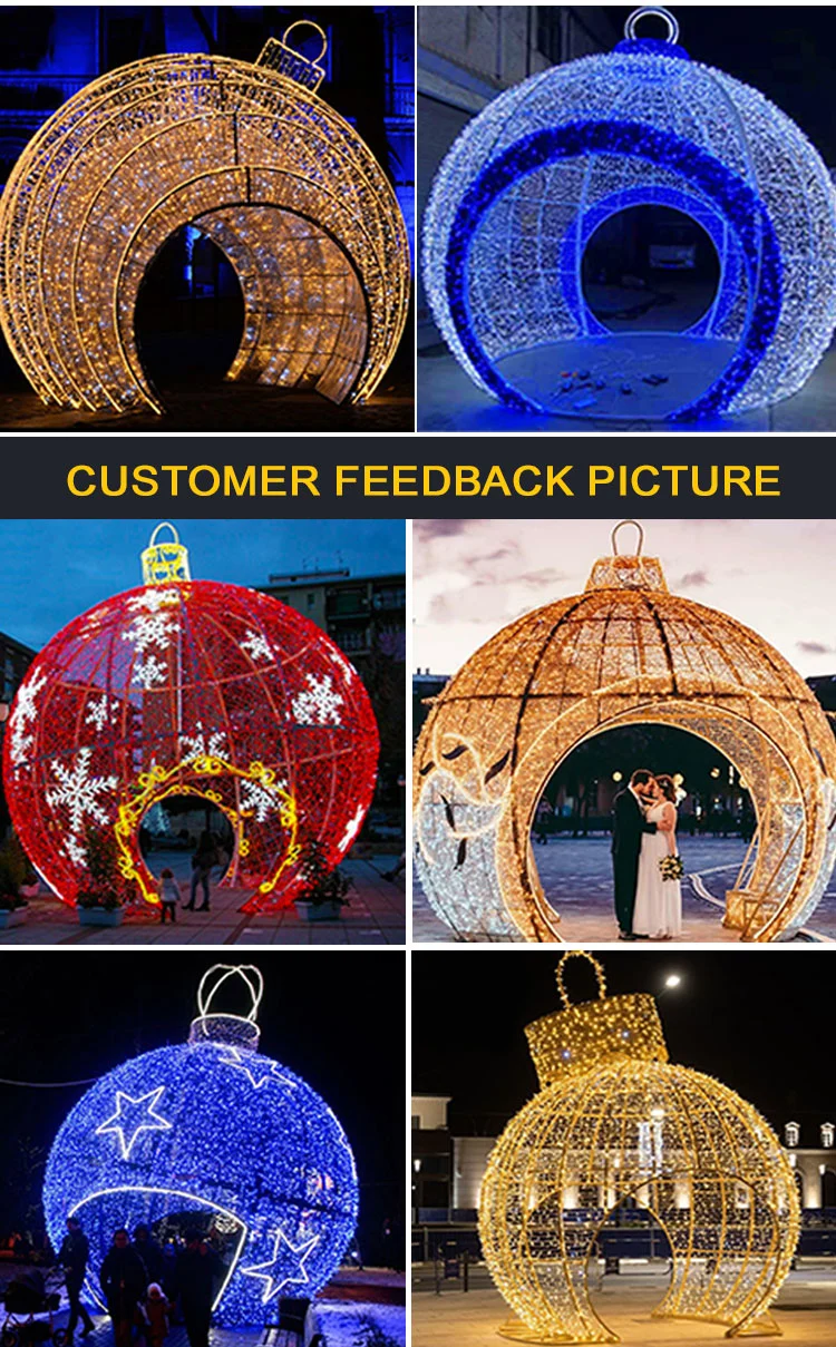 LED Pole Mounted Street Christmas Ball National Day LED