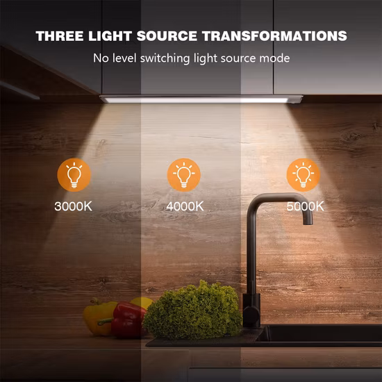 Новый дизайн 2 * 2 Вт светодиод под освещением шкафа